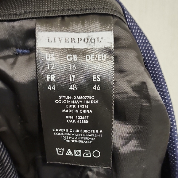 Liverpool Polka Dotted Pants - Picture 7 of 8